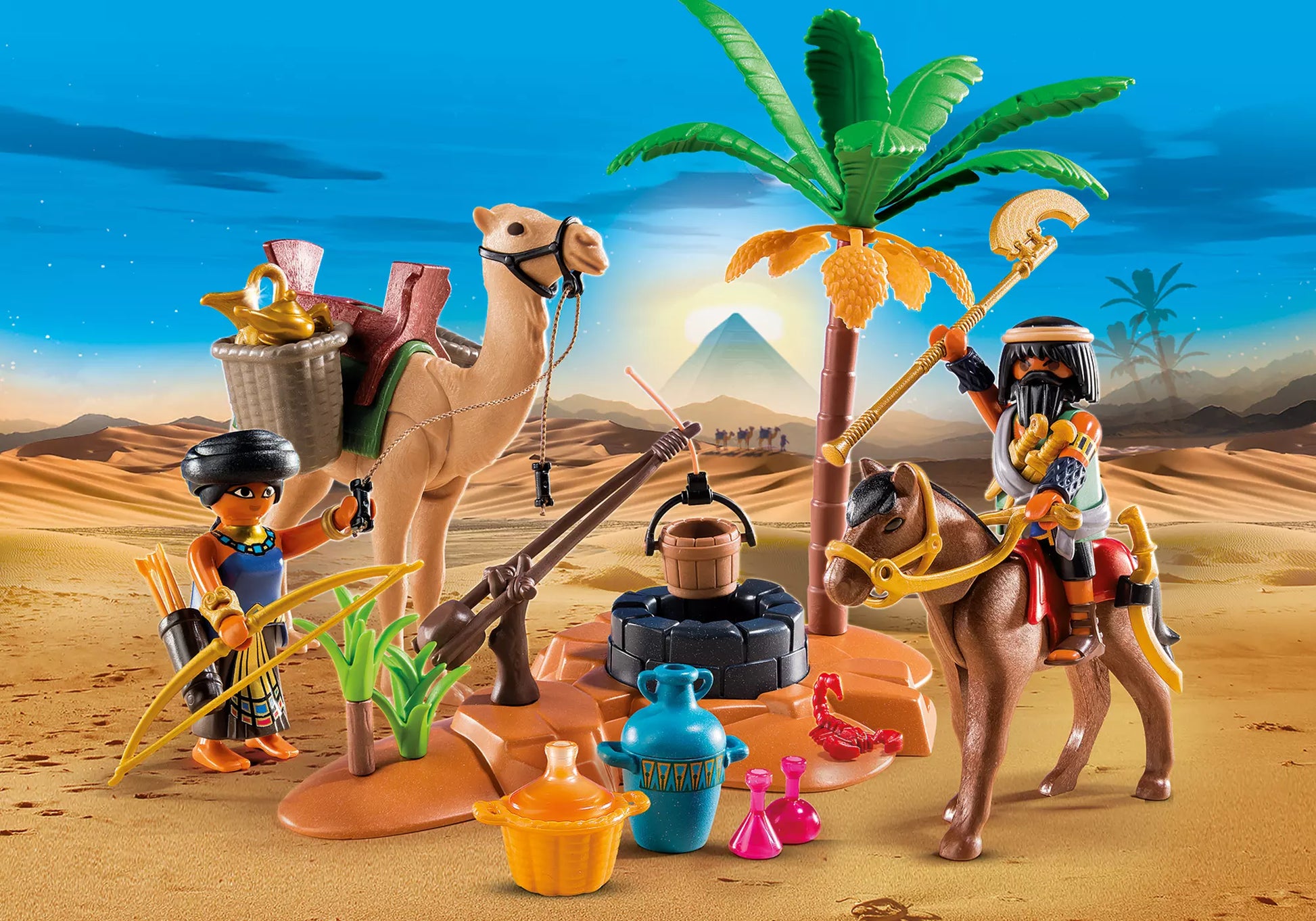Playmobil 9166 History Grabräuberlager - plegobil