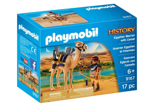 Playmobil 9167 History Ägyptischer Krieger mit Kamel - plegobil