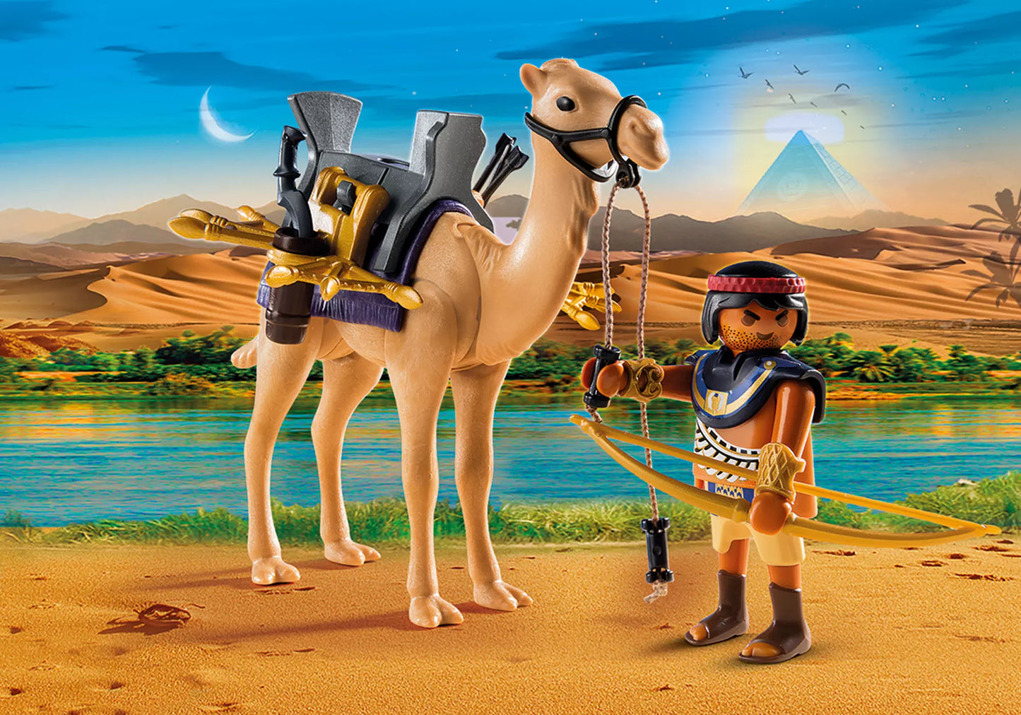 Playmobil 9167 History Ägyptischer Krieger mit Kamel - plegobil