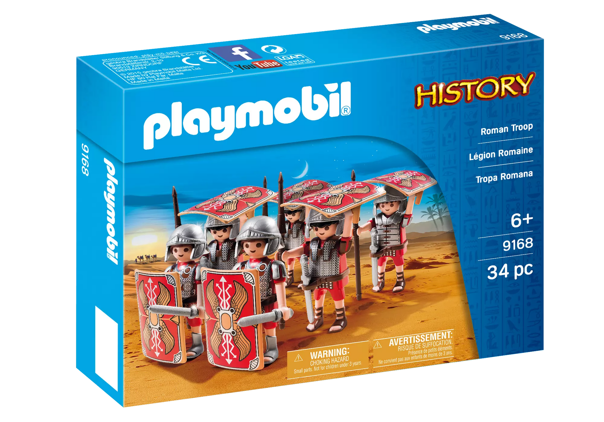 Playmobil 9168 History Römischer Angriffstrupp - plegobil