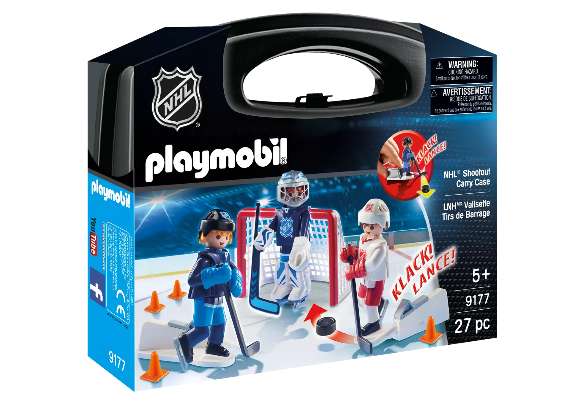 Playmobil 9177 NHL Carry Case NHL Shootout - plegobil