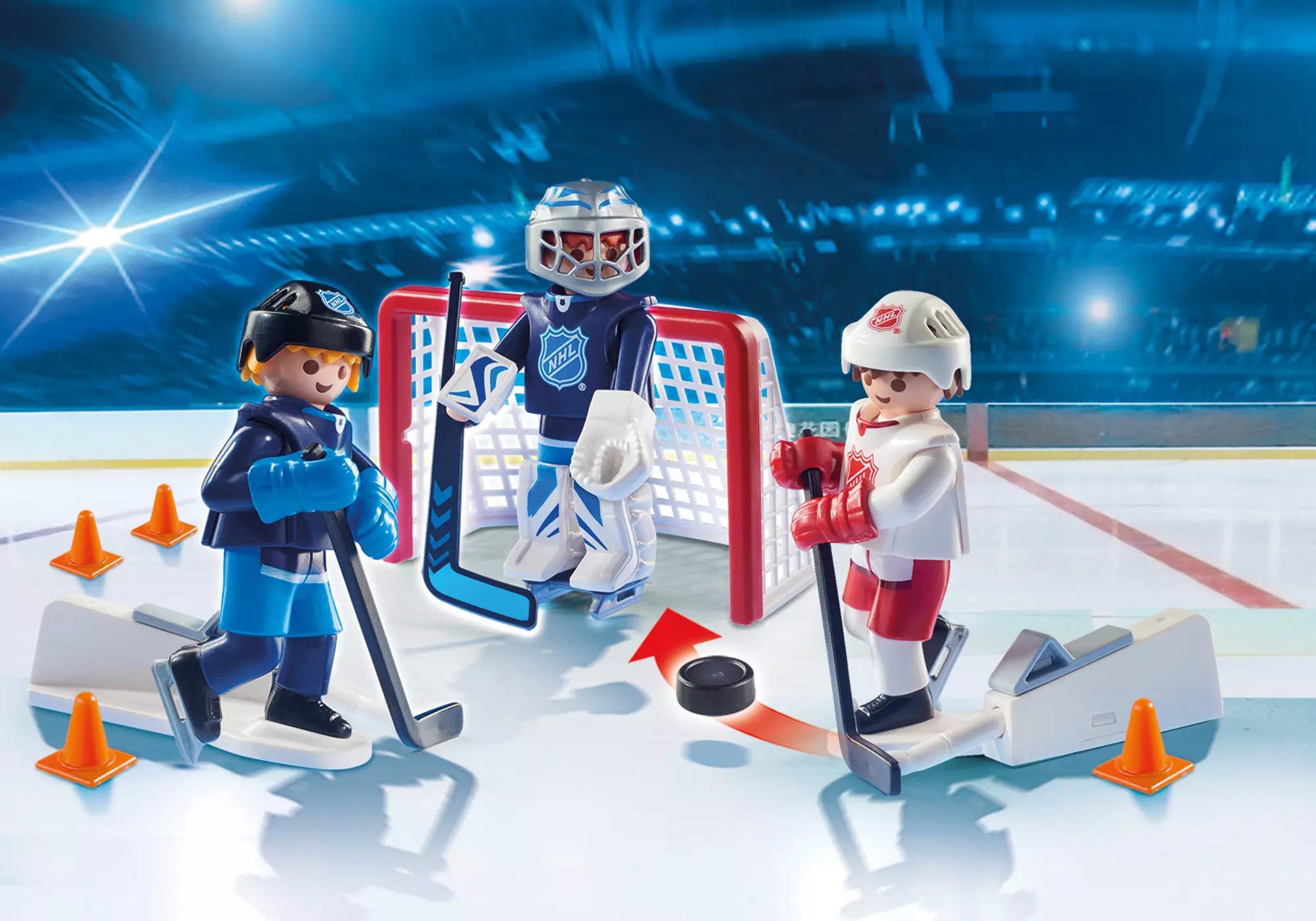 Playmobil 9177 NHL Carry Case NHL Shootout - plegobil