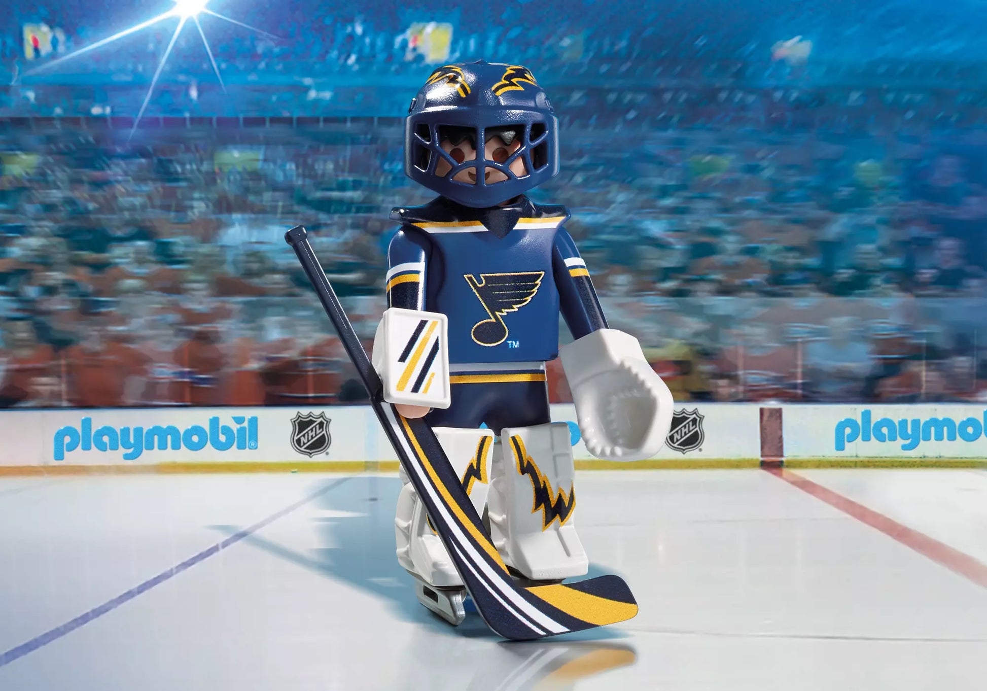Playmobil 9183 NHL St. Louis Blues Goalie - plegobil
