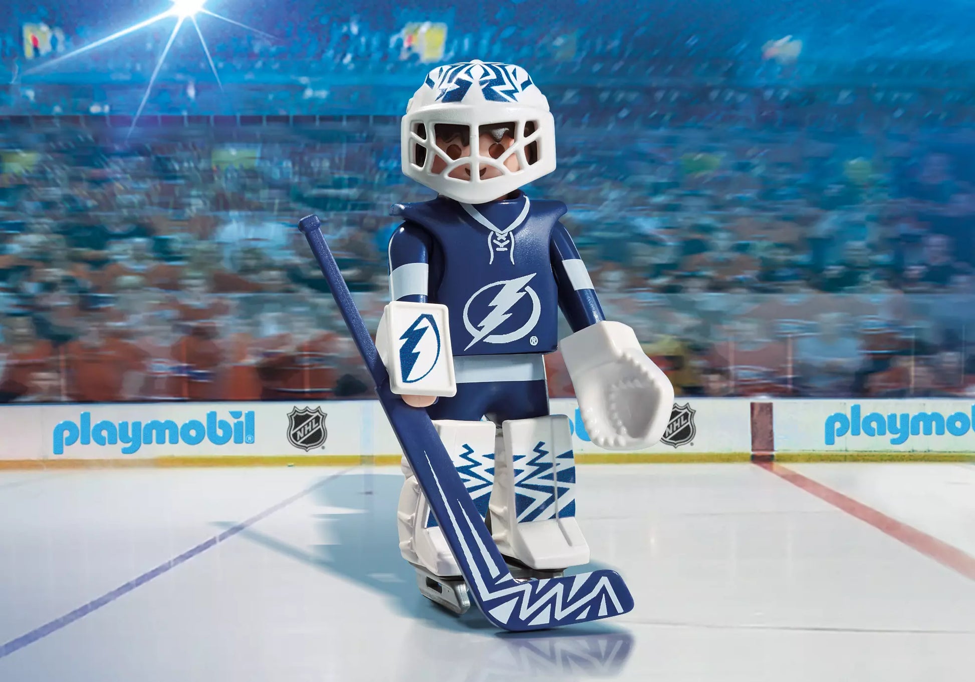 Playmobil 9185 NHL Tampa Bay Lightning Goalie - plegobil