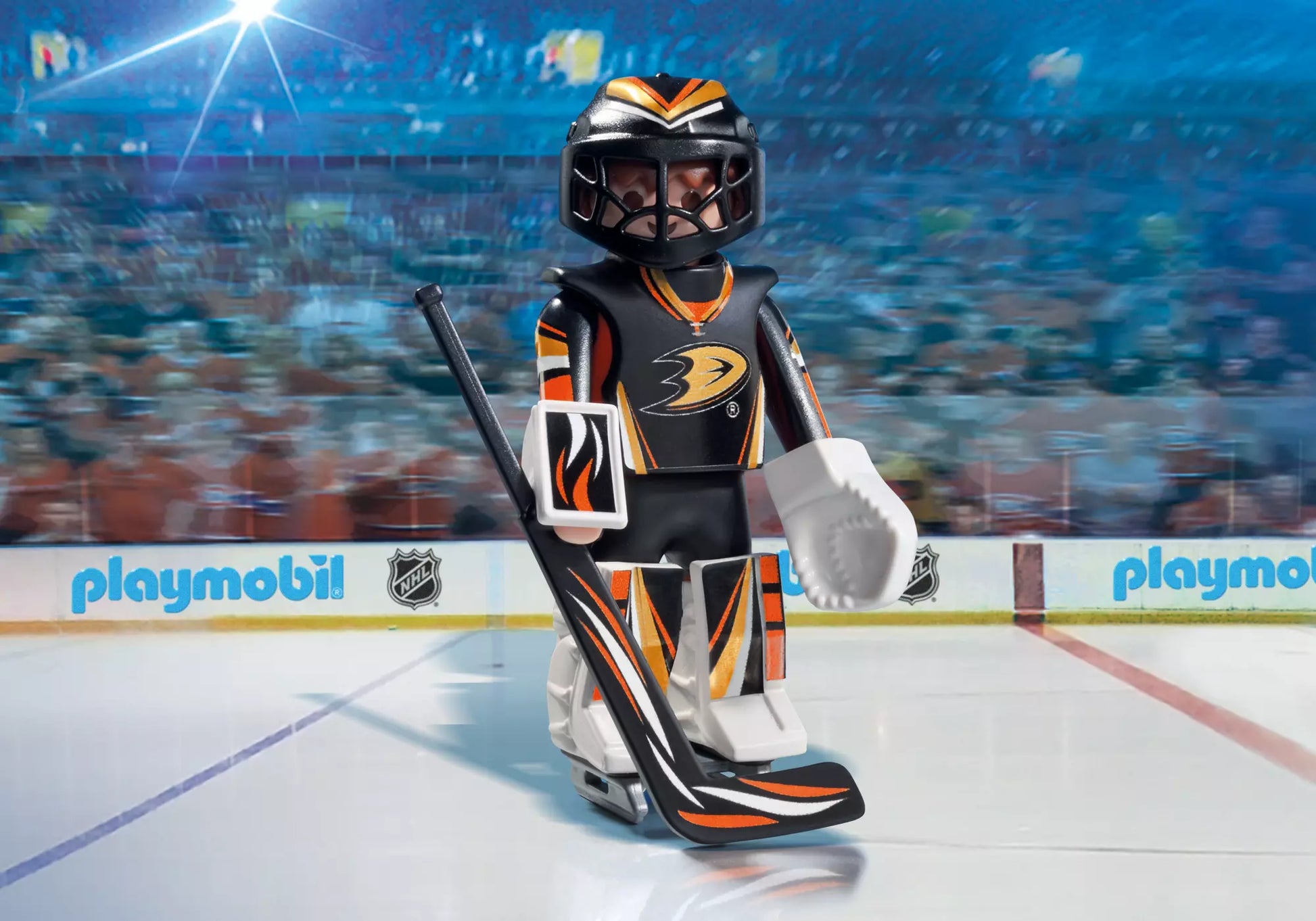 Playmobil 9187 NHL Anaheim DucksGoalie - plegobil