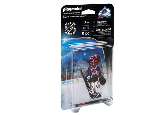 Playmobil 9189 NHL Colorado Avalanche Goalie - plegobil