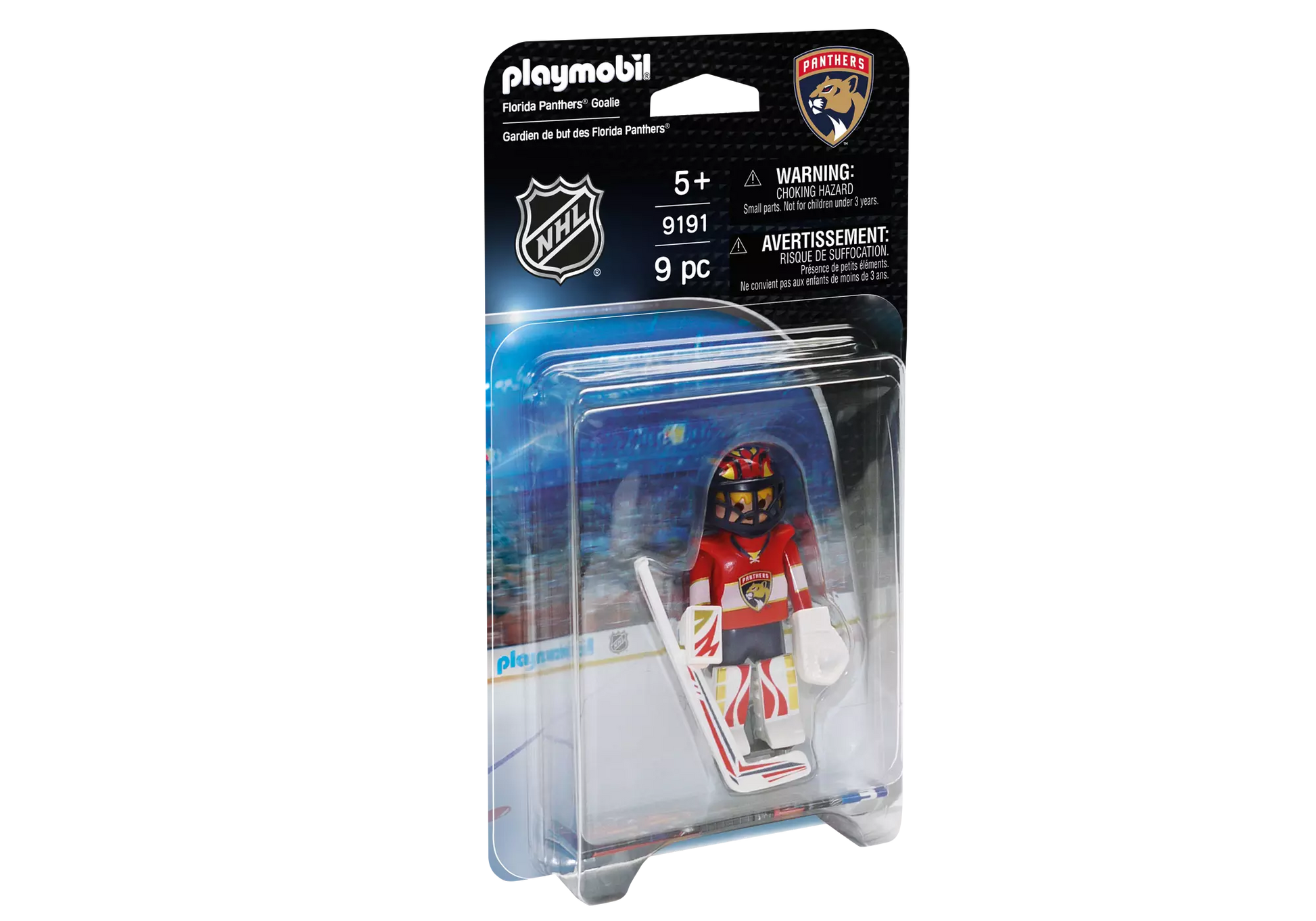 Playmobil 9191 NHL Florida Panthers Goalie - plegobil