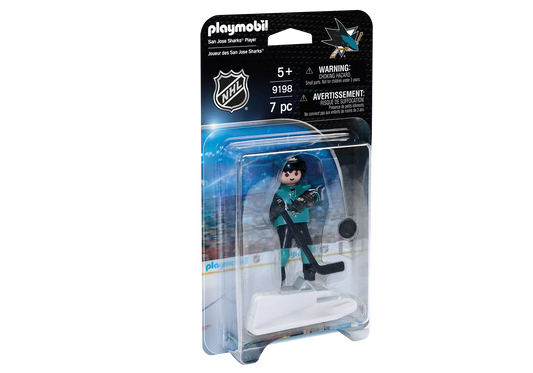 Playmobil 9198 NHL San Jose Sharks Player - plegobil