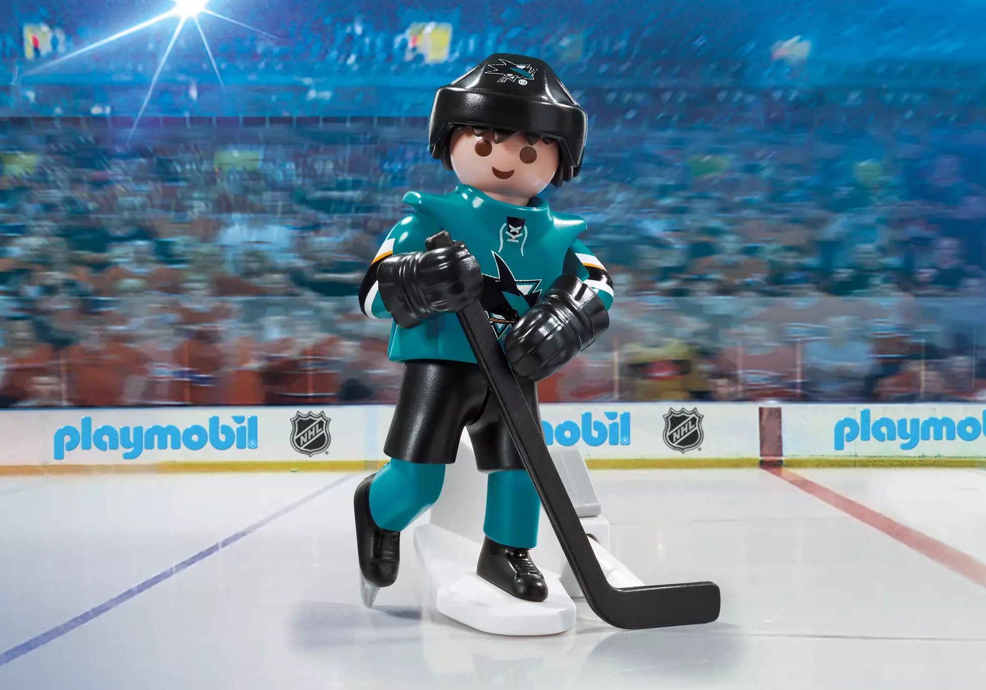 Playmobil 9198 NHL San Jose Sharks Player - plegobil