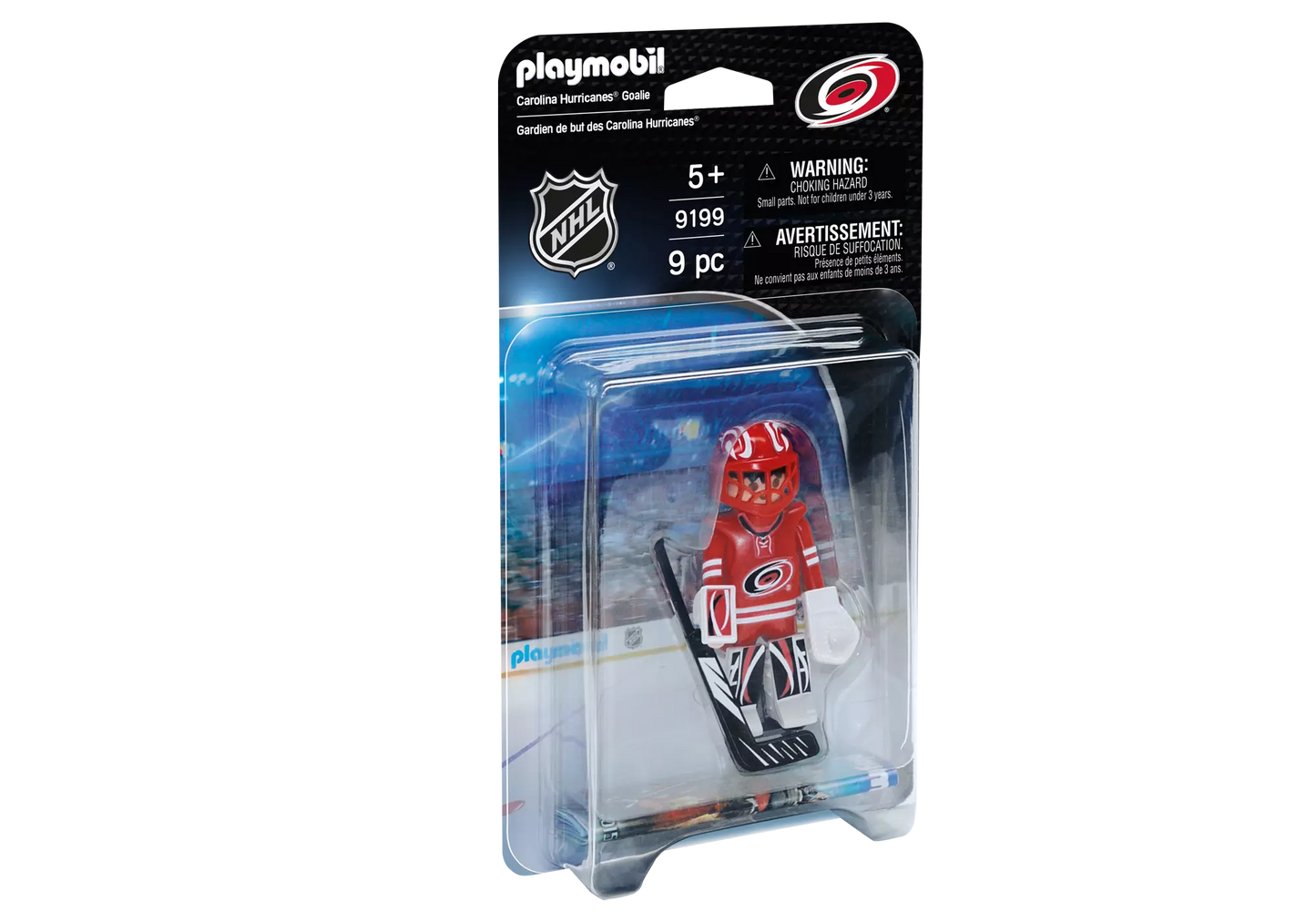Playmobil 9199 NHL Carolina Hurricanes Goalie - plegobil