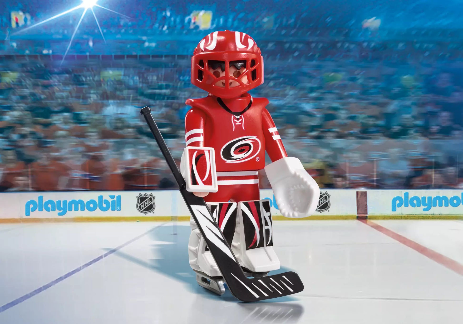 Playmobil 9199 NHL Carolina Hurricanes Goalie - plegobil