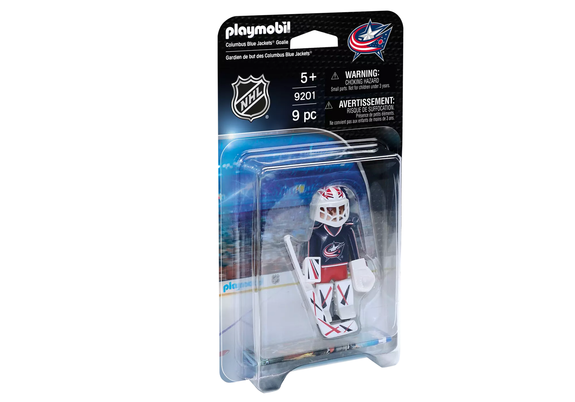 Playmobil 9201 NHL Columbus Blue Jackets Goalie - plegobil