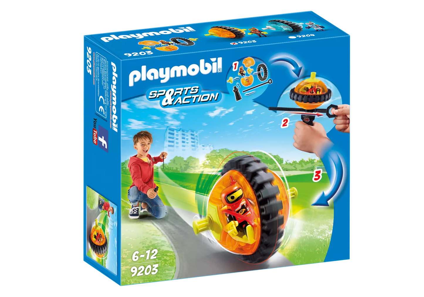 Playmobil 9203 Sports & Action Speed Roller Orange - plegobil
