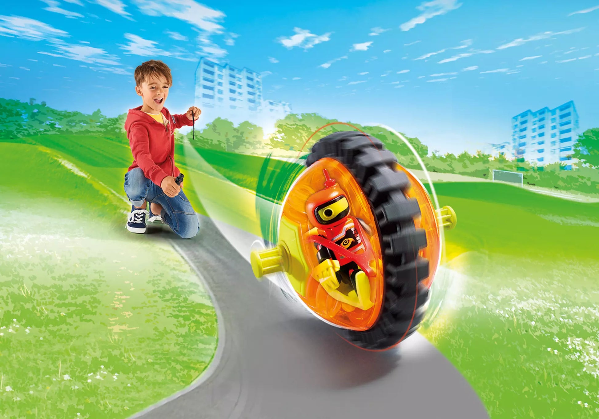 Playmobil 9203 Sports & Action Speed Roller Orange - plegobil
