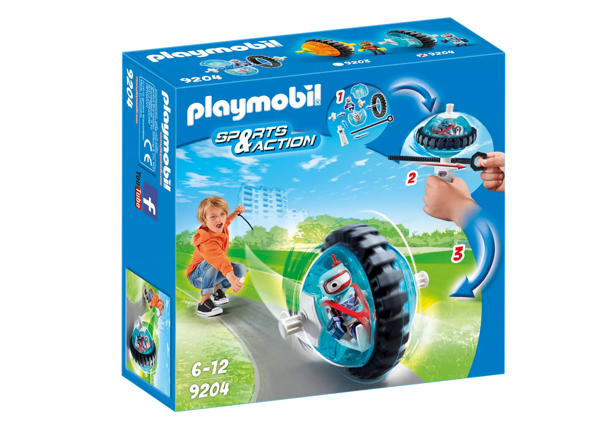 Playmobil 9204 Sports & Action Speed Roller Blue - plegobil