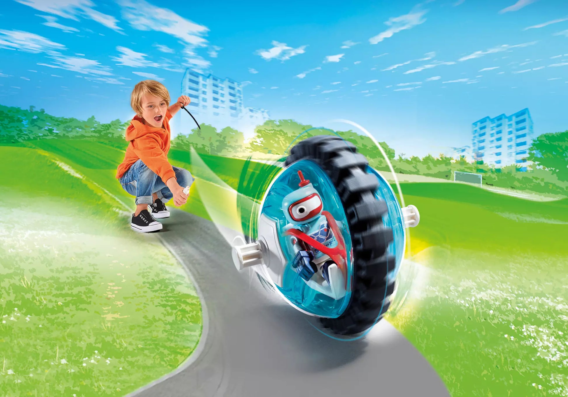 Playmobil 9204 Sports & Action Speed Roller Blue - plegobil