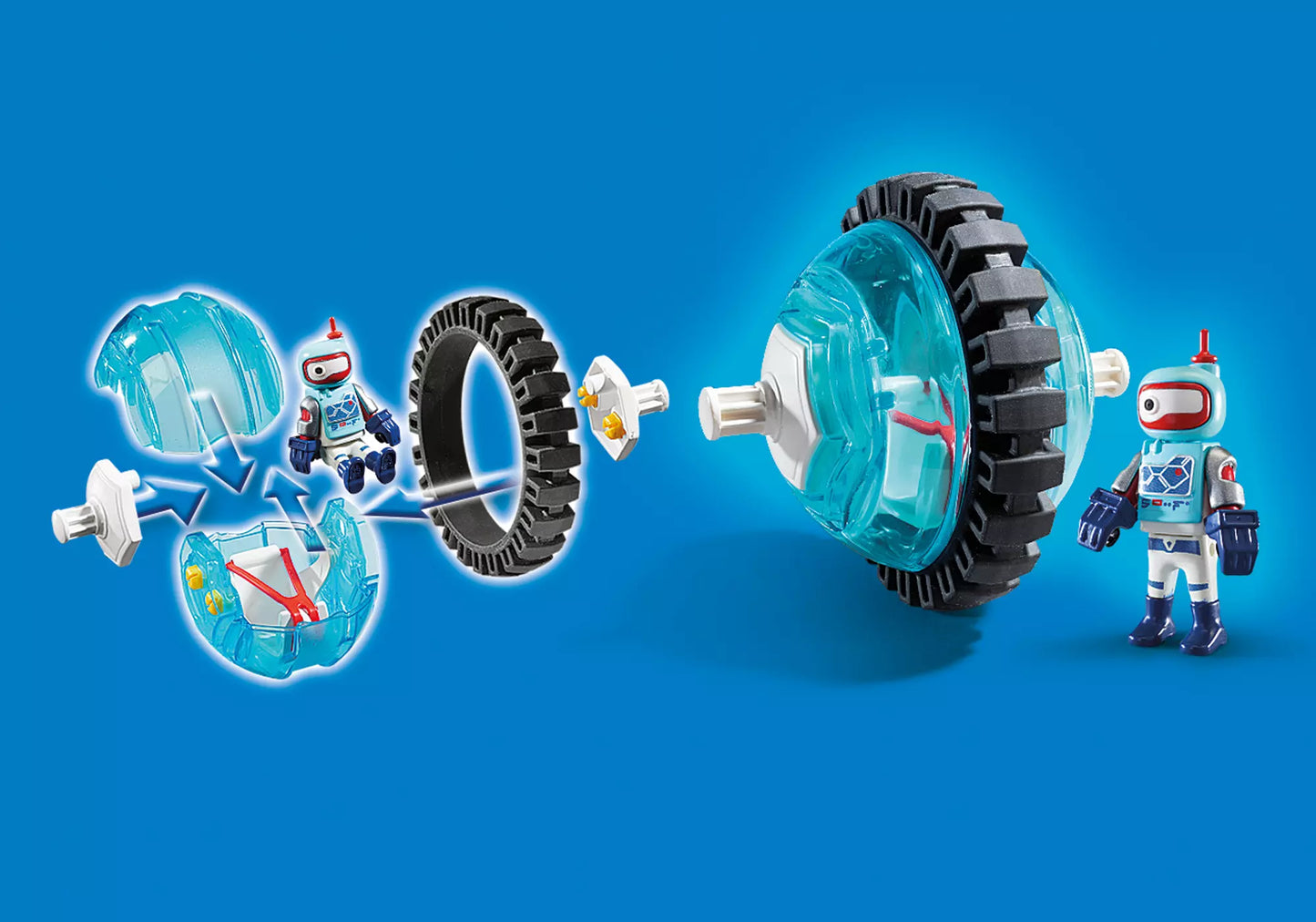 Playmobil 9204 Sports & Action Speed Roller Blue - plegobil