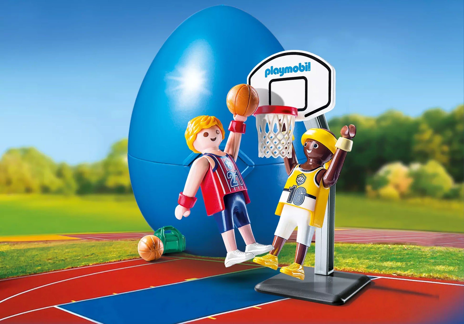 Playmobil 9210 Osterei Basketball-Duell - plegobil