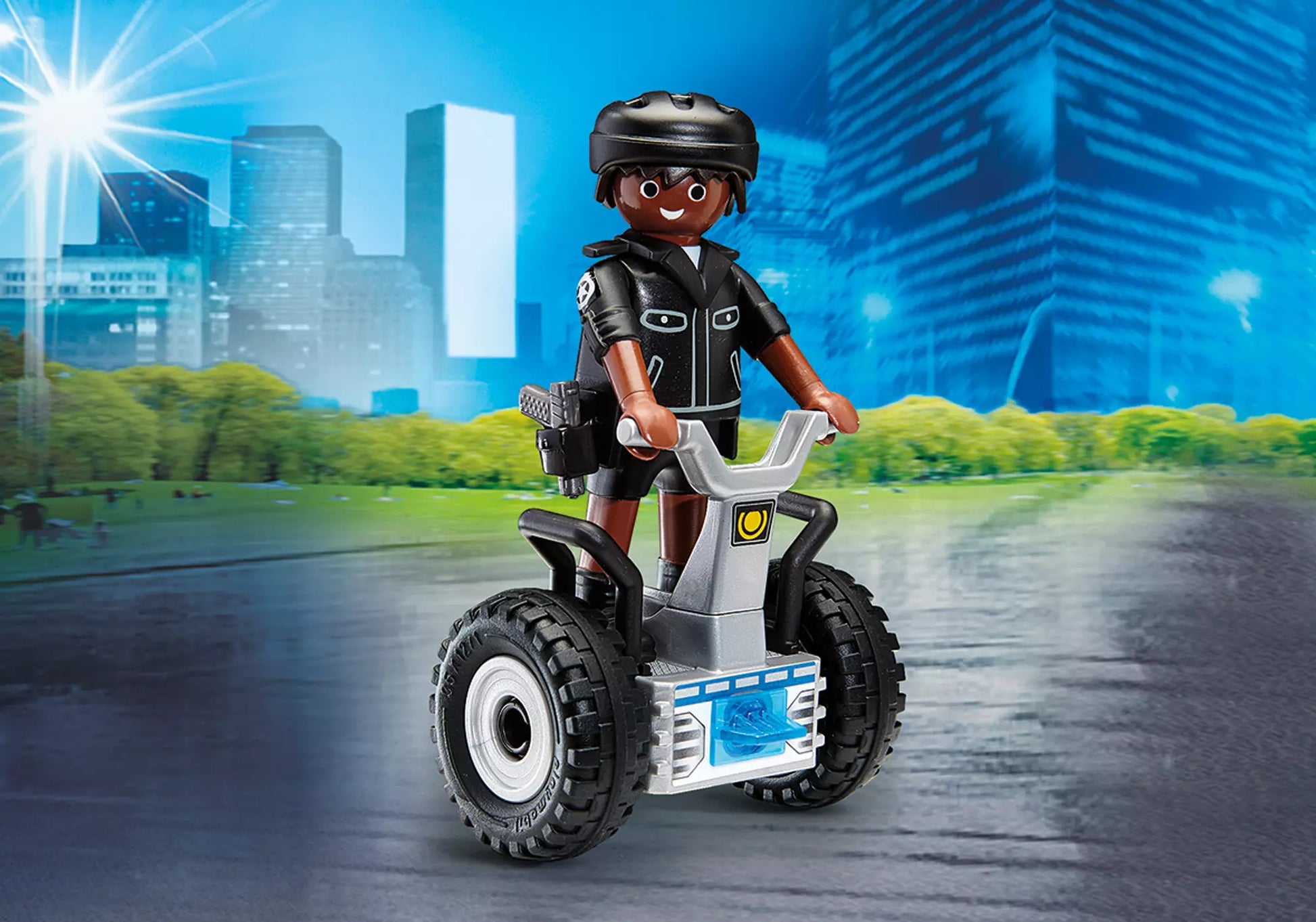 Playmobil 9212 City Action Polizist mit Balance Racer - plegobil