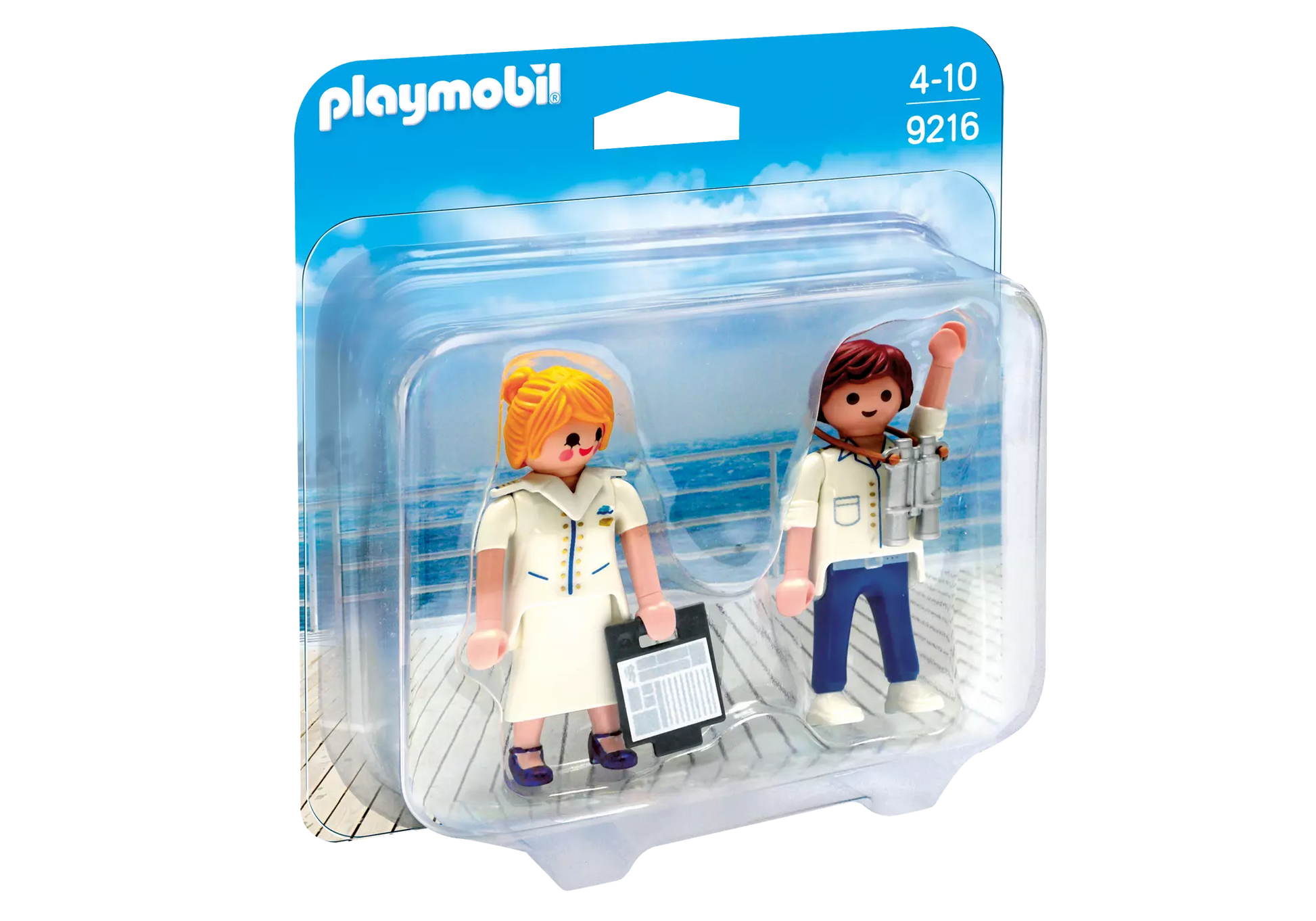 Playmobil 9216 DuoPack Stewardess und Offizer - plegobil