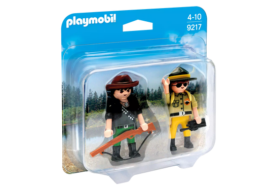 Playmobil 9217 DuoPack Ranger und Wilddieb - plegobil