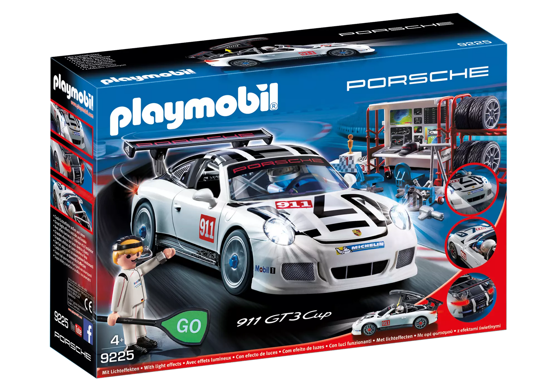 Playmobil 9225 Porsche 911 GT3 Cup - plegobil