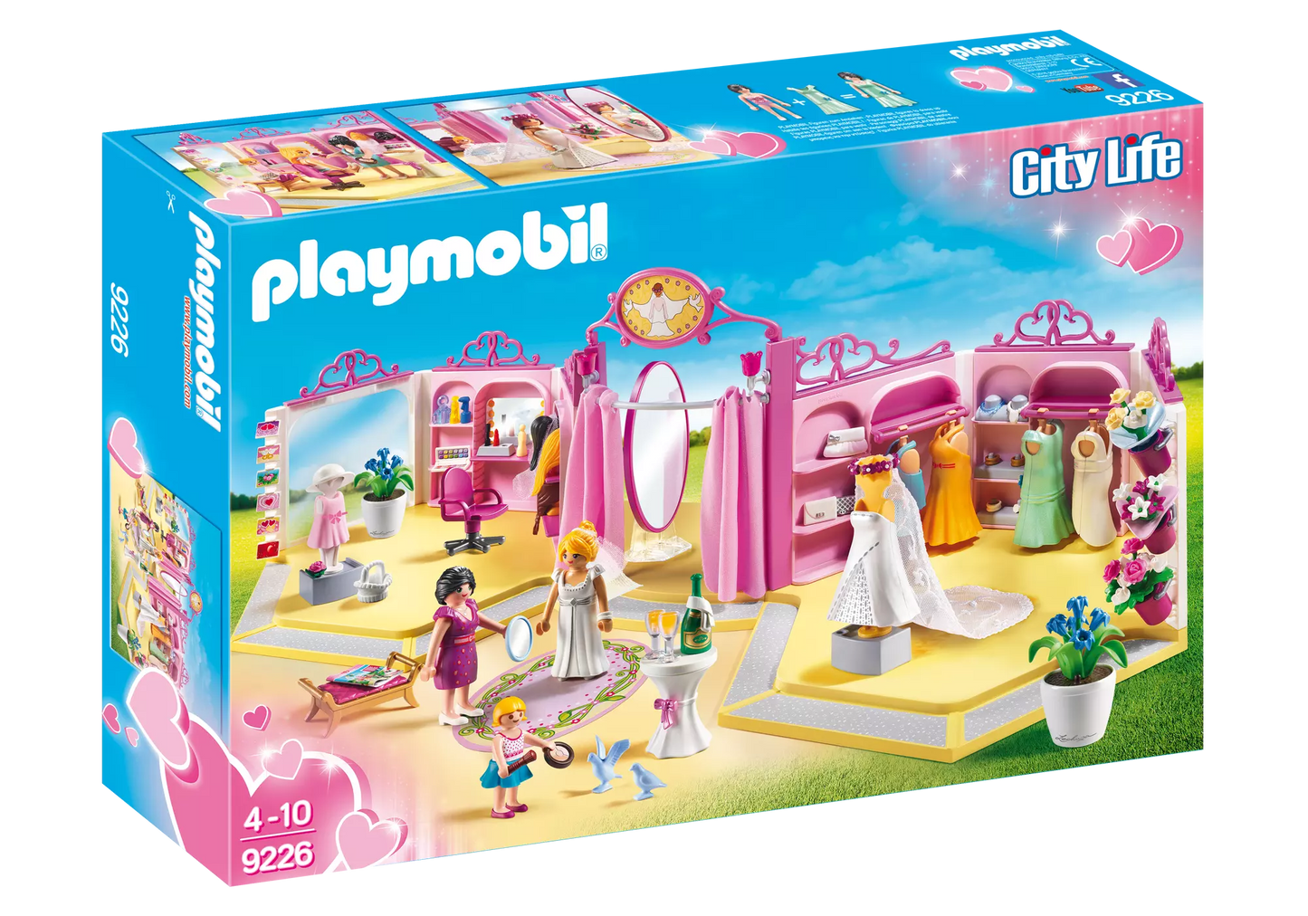 Playmobil 9226 City Life Brautmodengeschäft mit Salon - plegobil