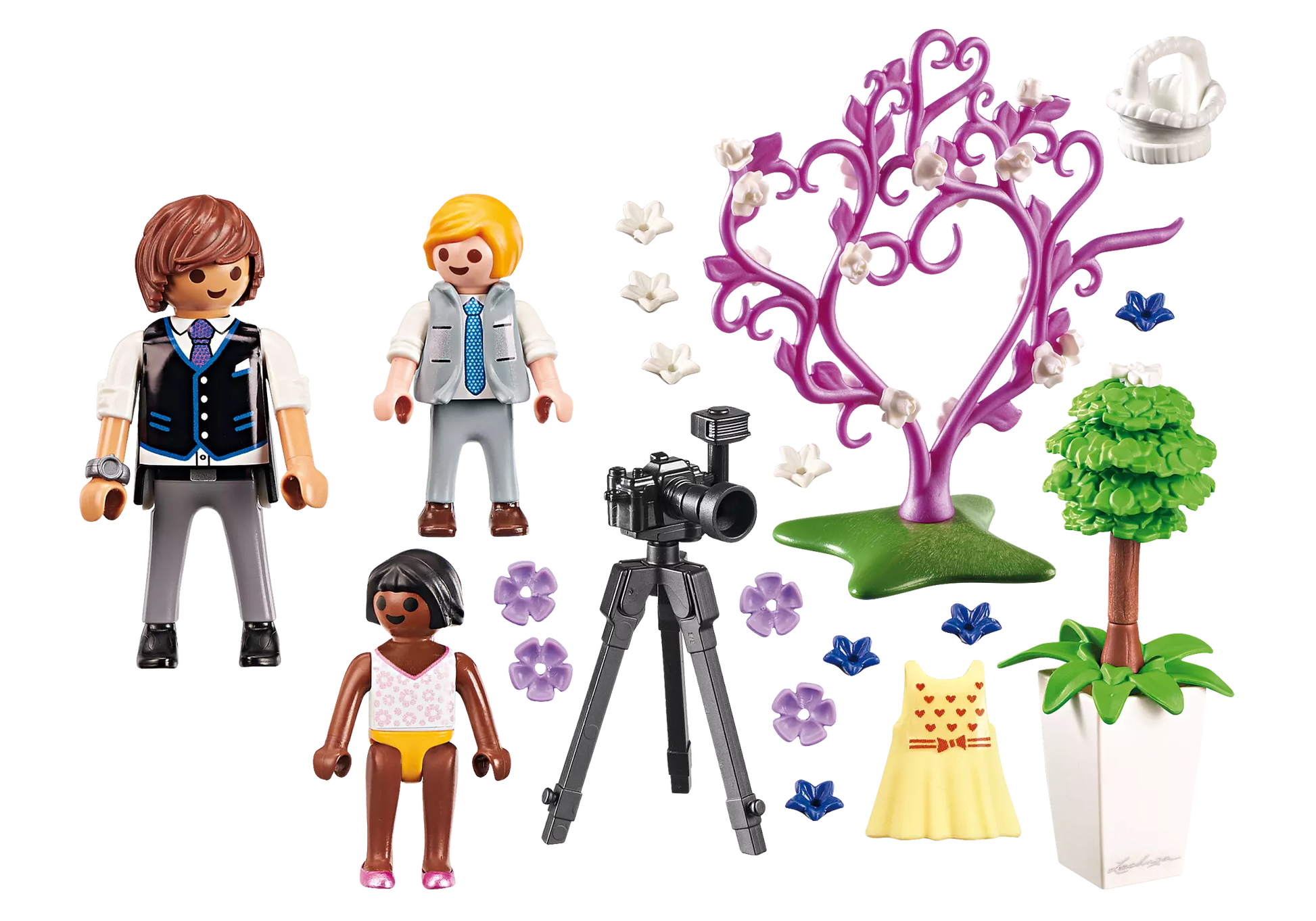 Playmobil 9230 City Life Fotograf mit Blumenkindern - plegobil