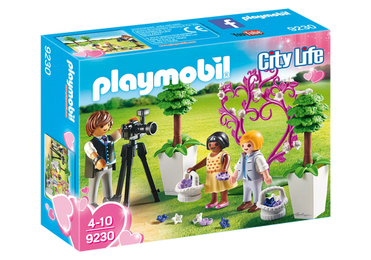 Playmobil 9230 City Life Fotograf mit Blumenkindern - plegobil