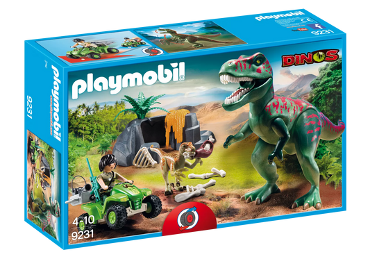Playmobil 9231 Dinos T-Rex Angriff - plegobil