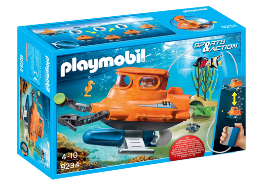 Playmobil 9234 Sports & Action U-Boot mit Unterwassermotor - plegobil