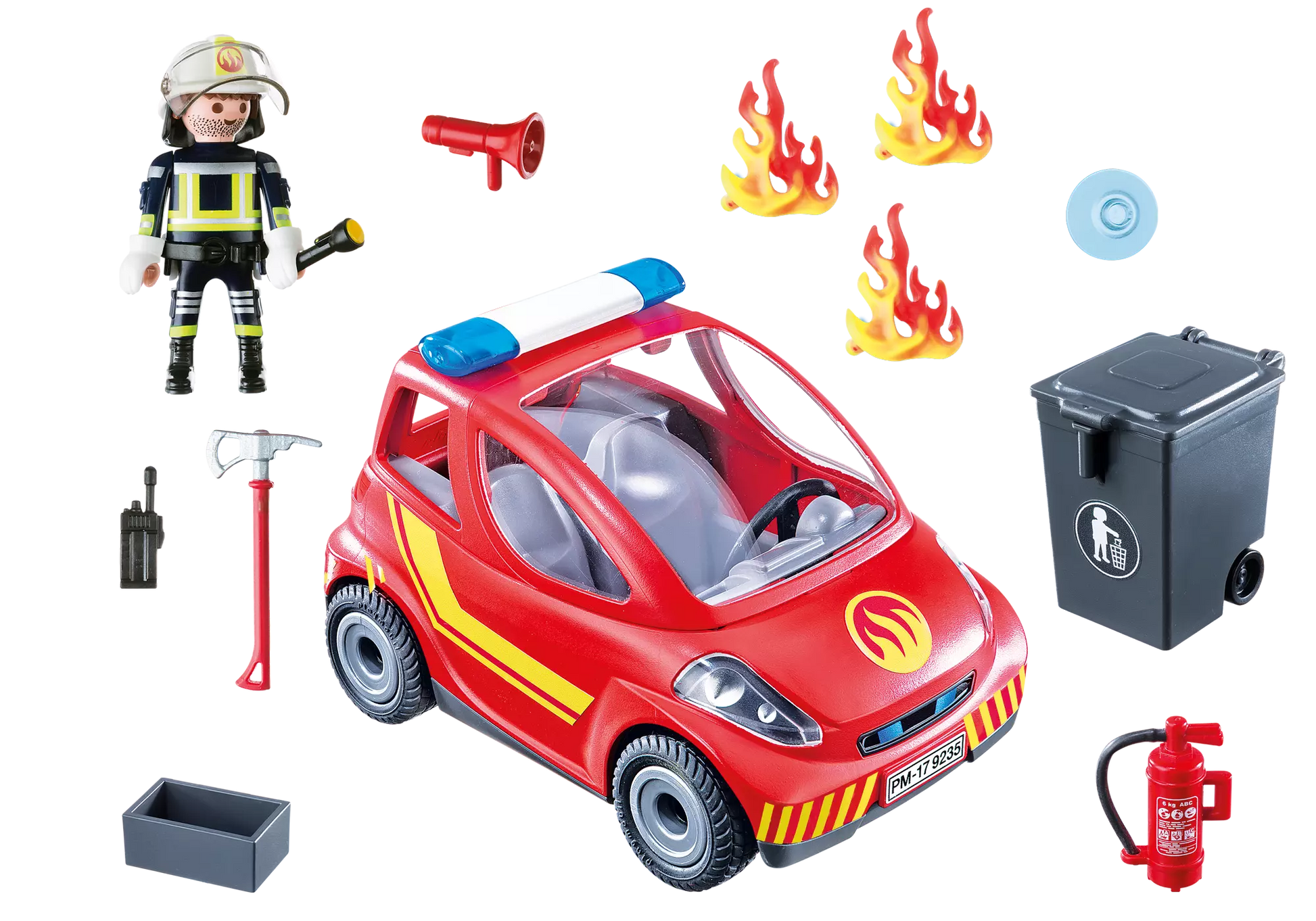 Playmobil 9235 City Action Feuerwehr Einsatzfahrzeug - plegobil