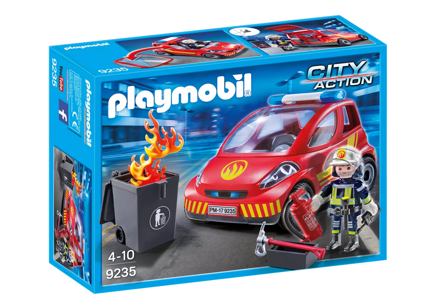 Playmobil 9235 City Action Feuerwehr Einsatzfahrzeug - plegobil