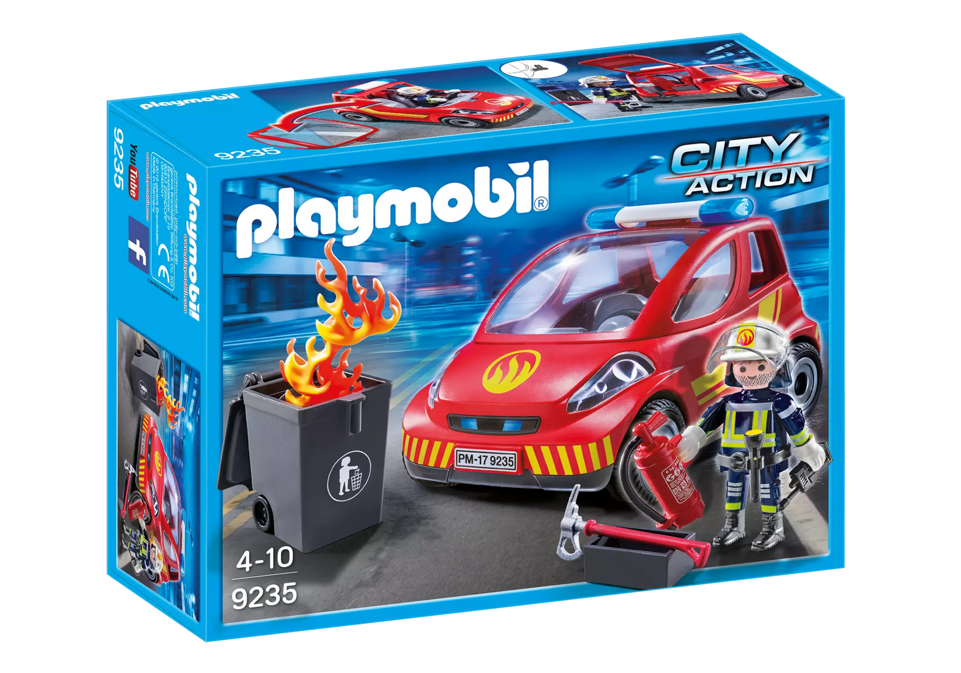 Playmobil 9235 City Action Feuerwehr Einsatzfahrzeug - plegobil