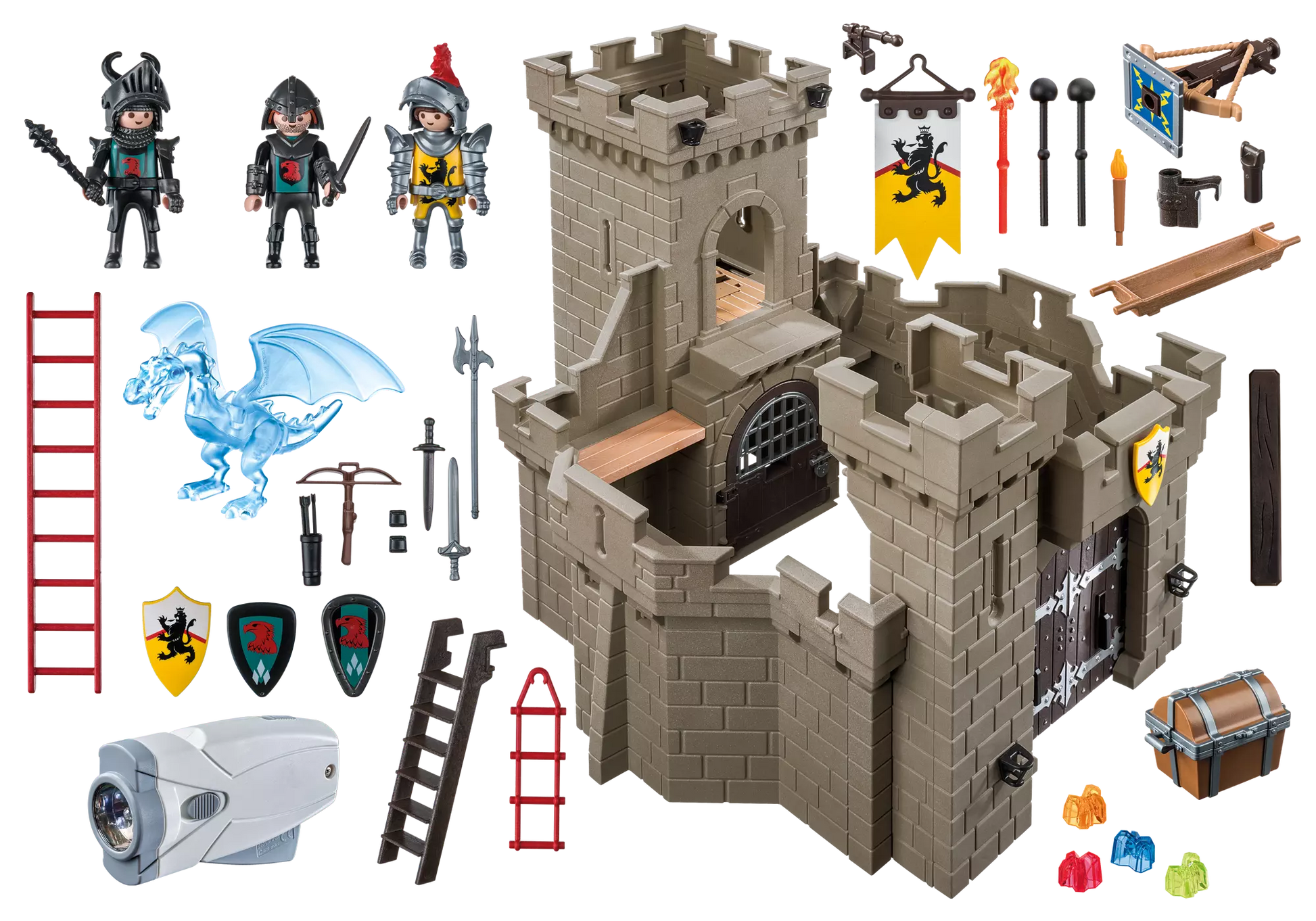 Playmobil 9240 Knights Löwenritter-Festung - plegobil