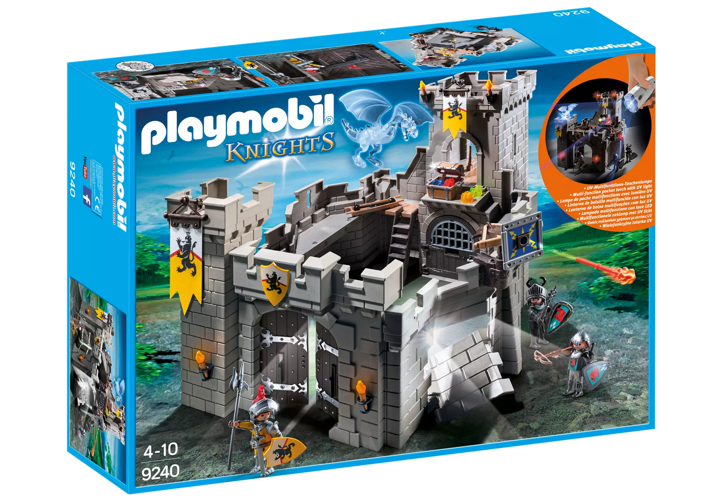 Playmobil 9240 Knights Löwenritter-Festung - plegobil