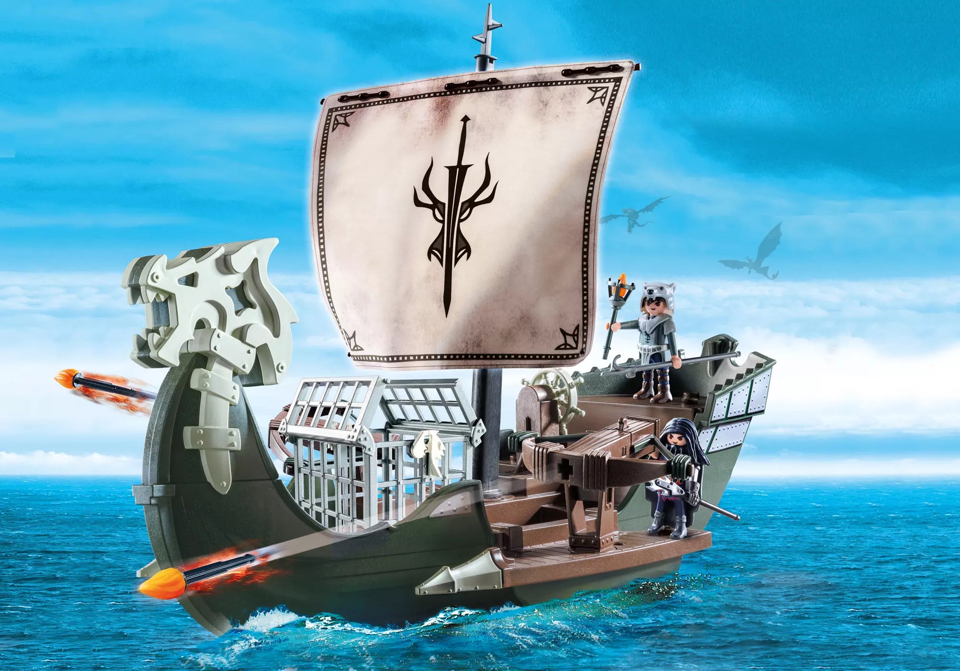 Playmobil 9244 Dragons Dragos Schiff - plegobil
