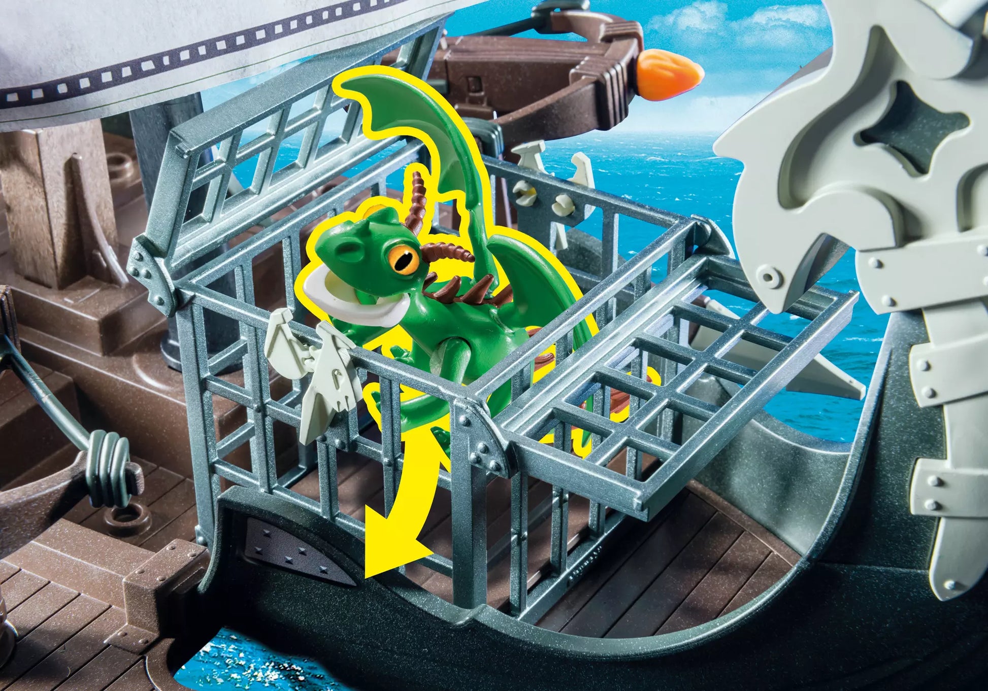 Playmobil 9244 Dragons Dragos Schiff - plegobil