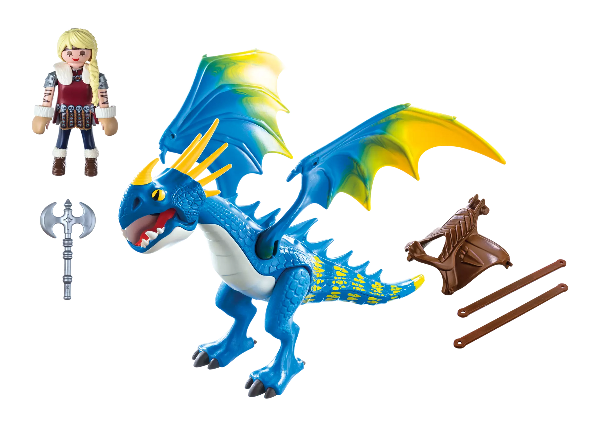 Playmobil 9247 Dragons Astrid und Sturmpfeil - plegobil