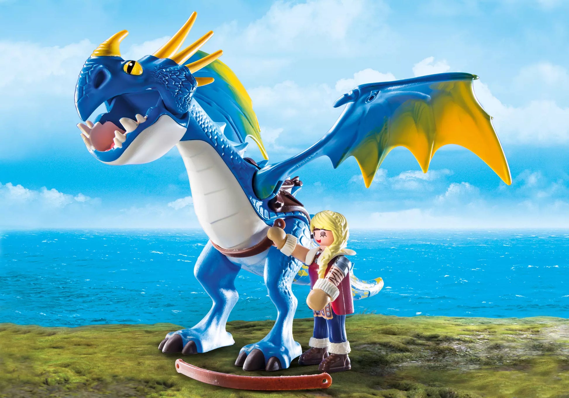 Playmobil 9247 Dragons Astrid und Sturmpfeil - plegobil