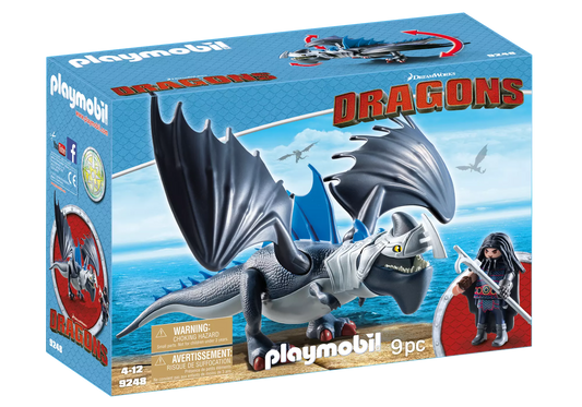 Playmobil 9248 Dragons Drago mit Donnerklaue - plegobil