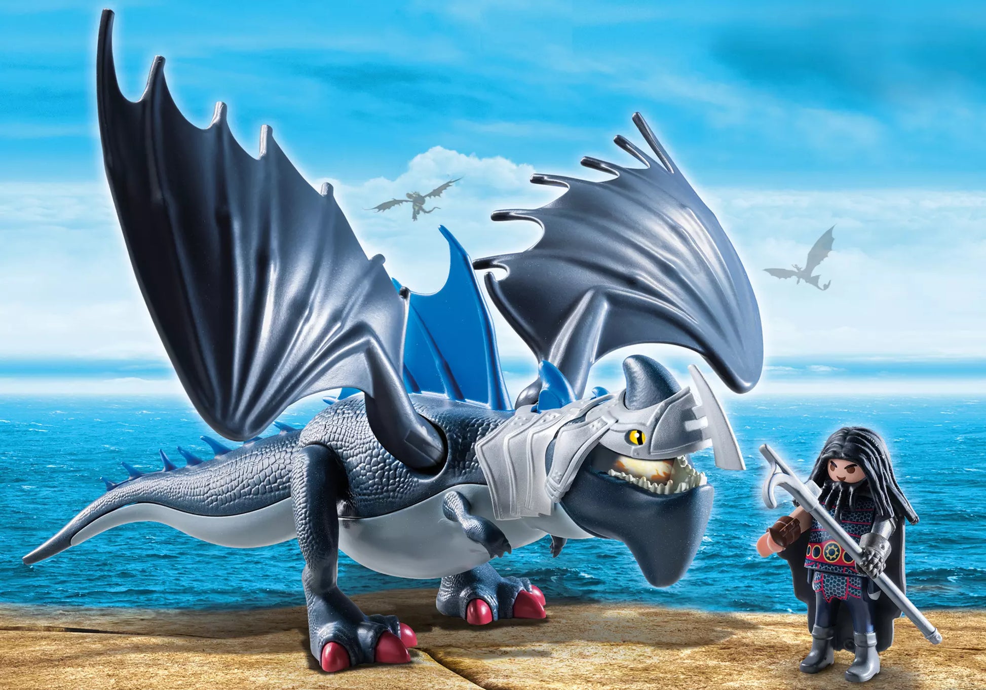 Playmobil 9248 Dragons Drago mit Donnerklaue - plegobil
