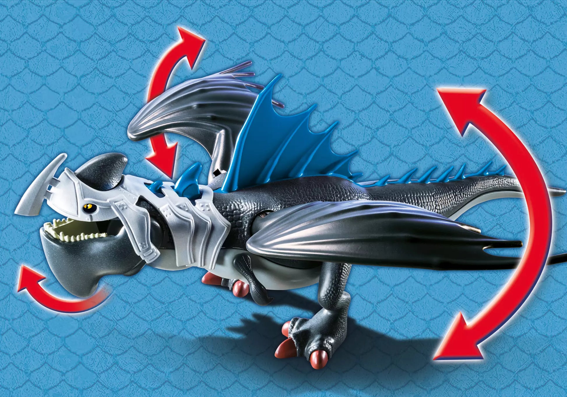 Playmobil 9248 Dragons Drago mit Donnerklaue - plegobil