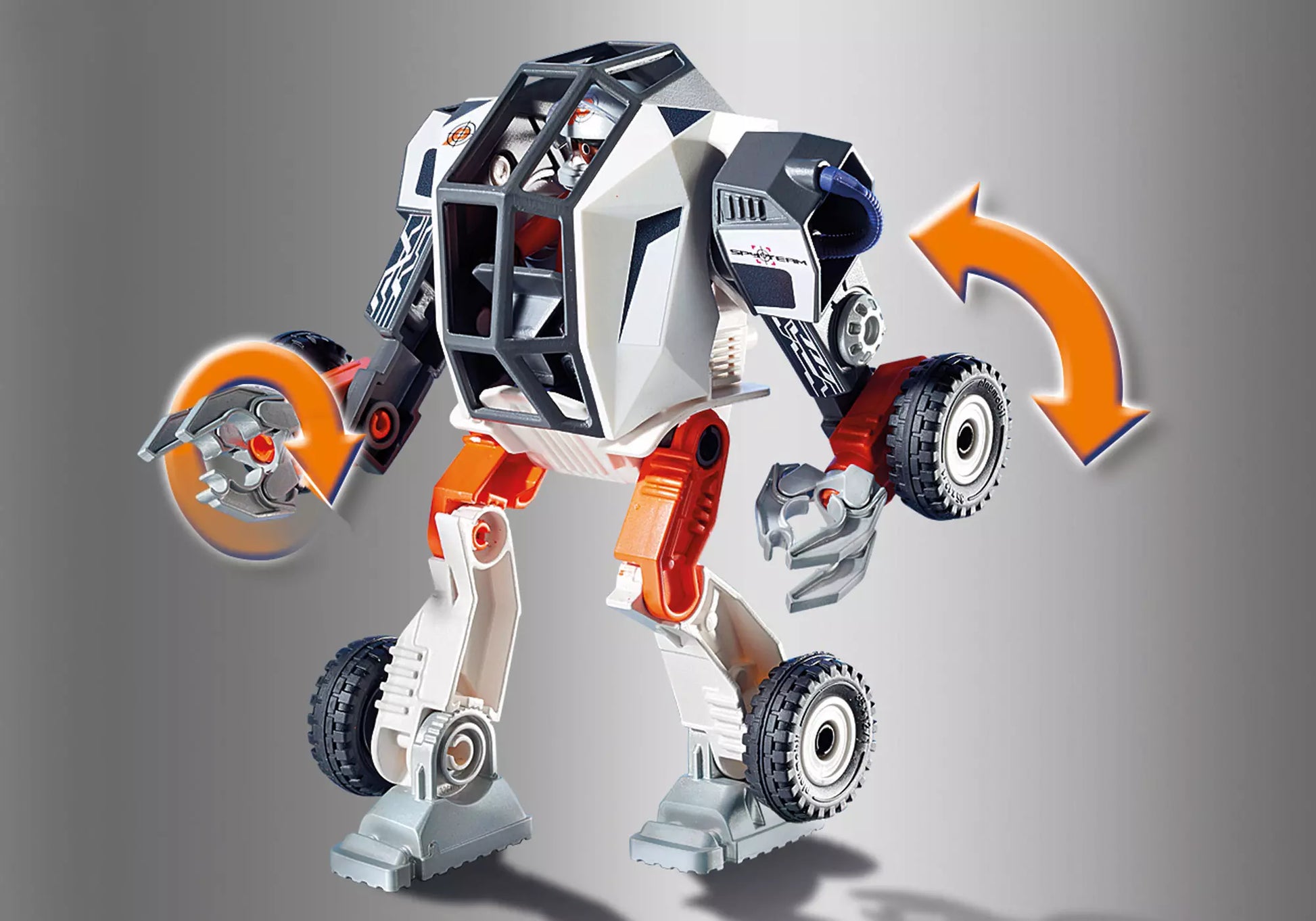 Playmobil 9251 Top Agents Agent T.E.C. Mech - plegobil