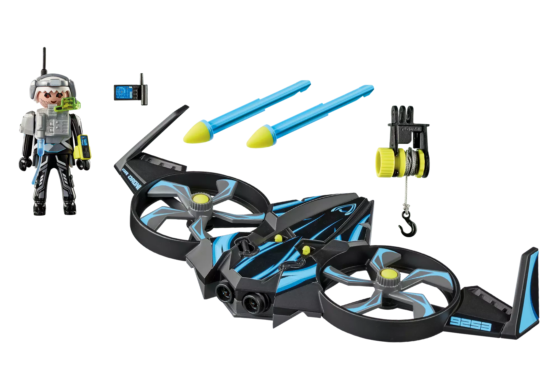 Playmobil 9253 Top Agents Mega Drone - plegobil