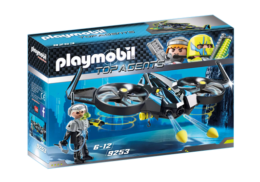 Playmobil 9253 Top Agents Mega Drone - plegobil