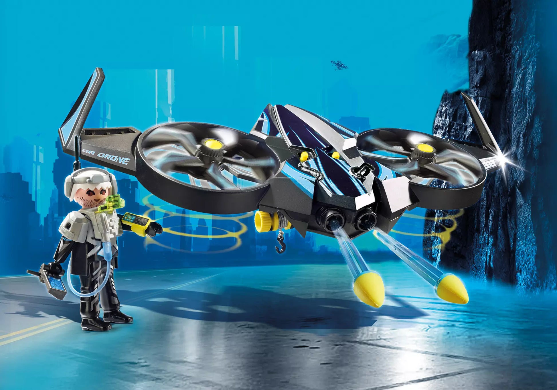 Playmobil 9253 Top Agents Mega Drone - plegobil