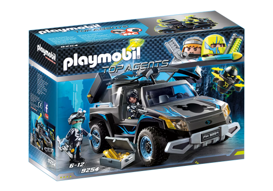 Playmobil 9254 Top Agents Dr. Drone Pick-up - plegobil