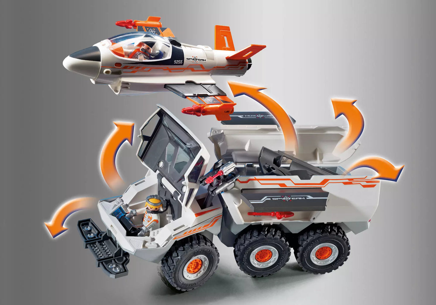 Playmobil 9255 Top Agents Spy Team Battle Truck - plegobil