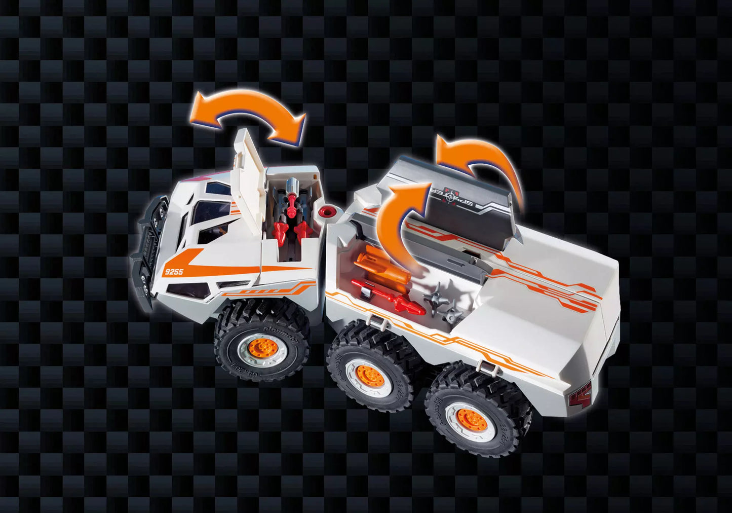 Playmobil 9255 Top Agents Spy Team Battle Truck - plegobil